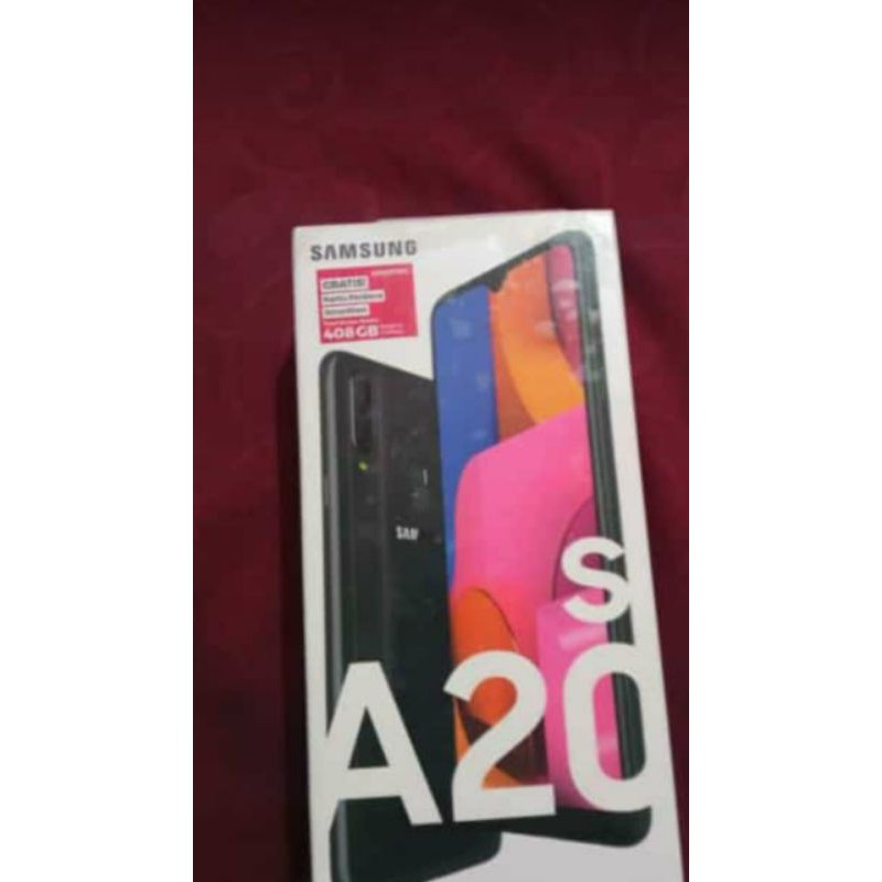 SAMSUNG A20S RAM 4GB/64GB FREE PERDANA SMARTFREN 406GB