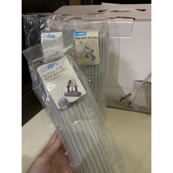 Proclean Pro clean refill PVA mop bucket pel spons alat pel refil sponge
