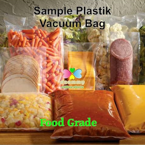 

3Rs5E546 Plastik Vakum Bag Polos 15 X 30 Cm, Plastik Vacum Bag Seal - 1Pak Isi 100Pcs 56Eyhr6R