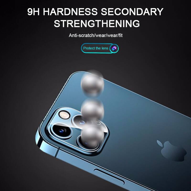 3PCS 7000D Camera Lens Tempered Glass For iPhone 13 Pro Max Mini Screen Protector On For iPhone 13Pro Max Camera Glass