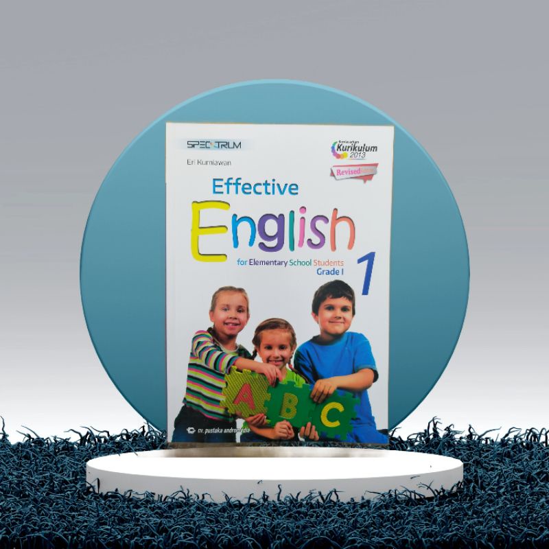 Buku bahasa inggris k13 spectrum effektif english kelas 1 sd/mi penerbit andromedia