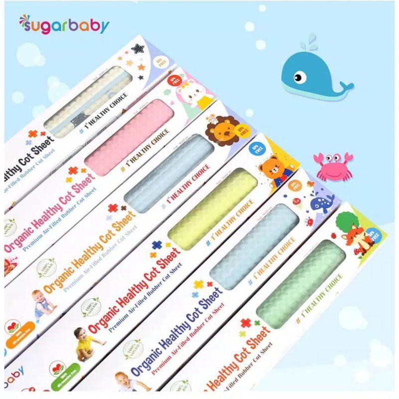 perlak bayi Sugar Baby 90×60 original berkwlitas