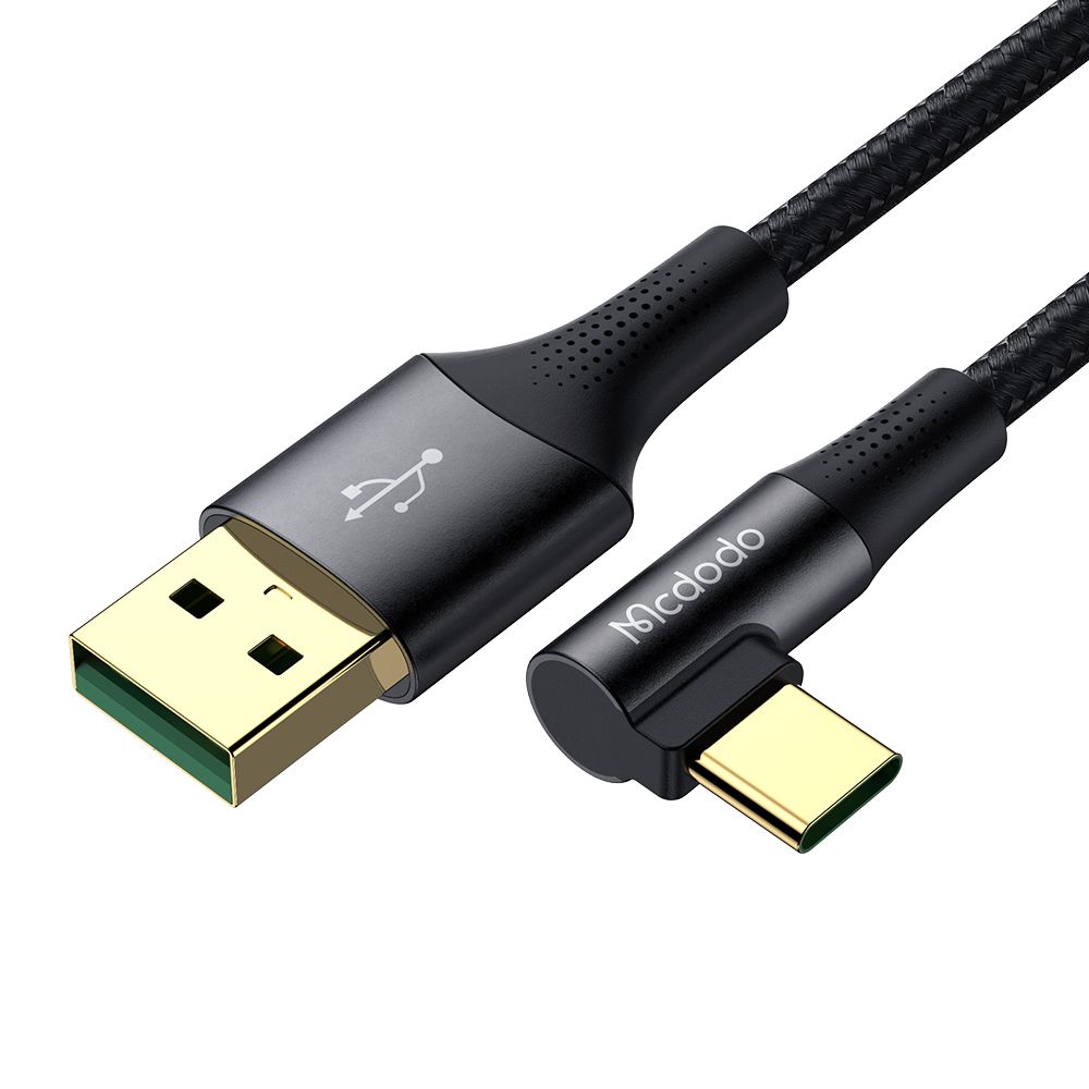 MCDODO CA-1220 / CA-1221 Cable Elbow USB to Type C 6A - Support VOOC - Garansi Resmi 6 Bulan