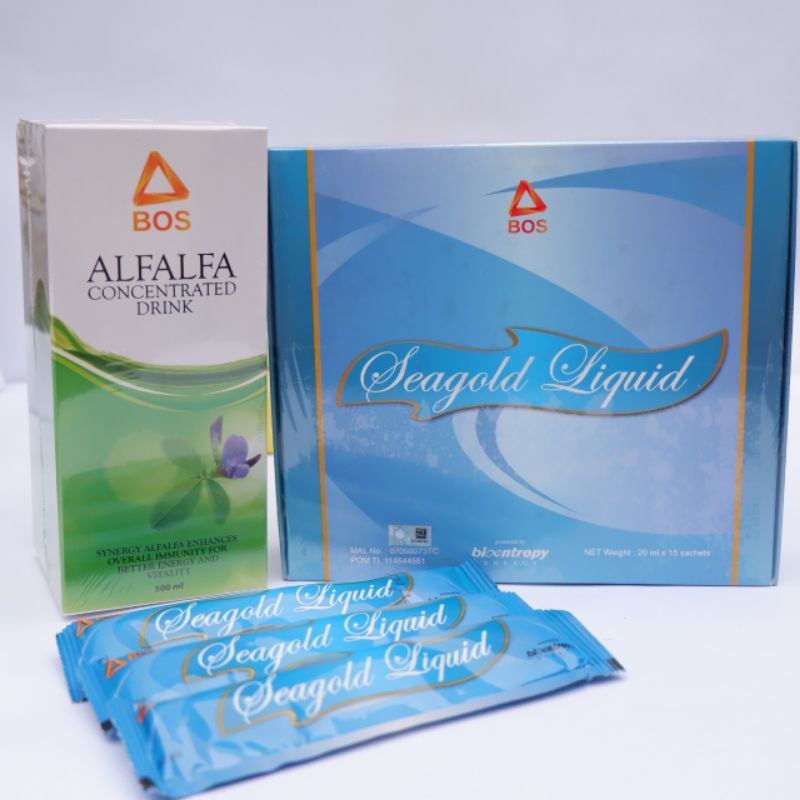 Alfalfa dan Seagold Produk Promil Asli 100% Herbal BEE