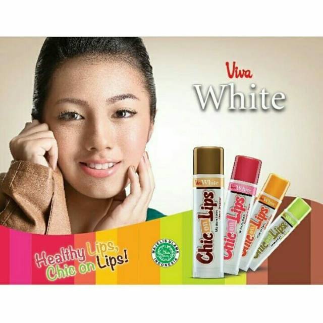 VIVA BALM CHIC ON LIPS/Lipbalm/Lipcare murah/Pelembab Bibir