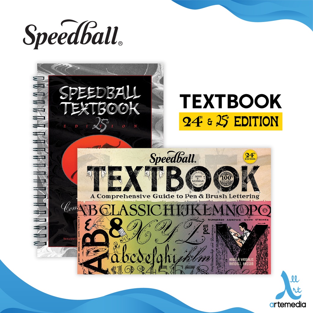 

Speedball Textbook Calligraphy Lettering Buku Instruksi Kaligrafi