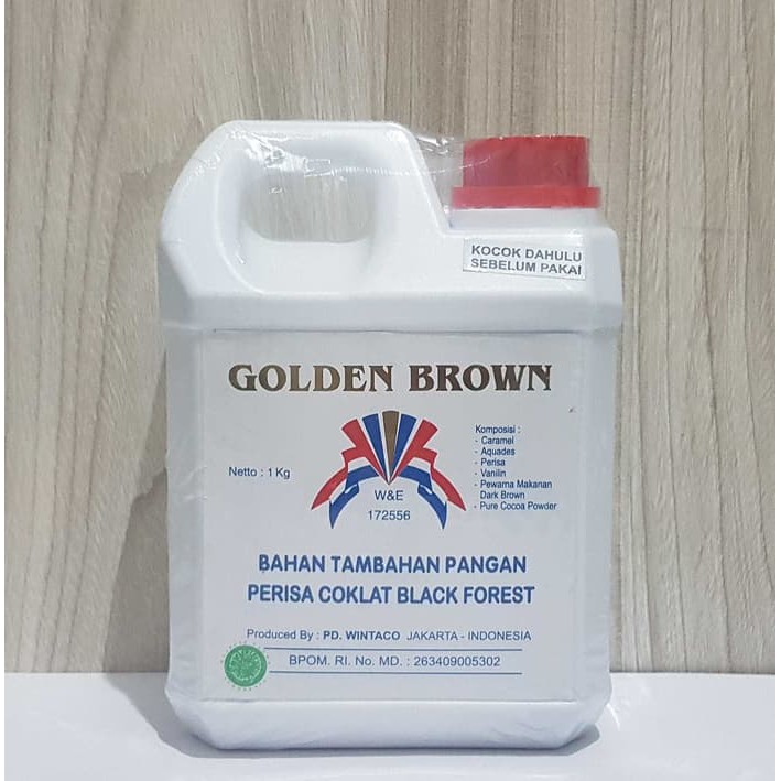 

GOLDEN BROWN Pasta Perisa Kue Coklat Cokelat Black Forest Blackforest 1Kg 1 Kg Bahan Kue Baking