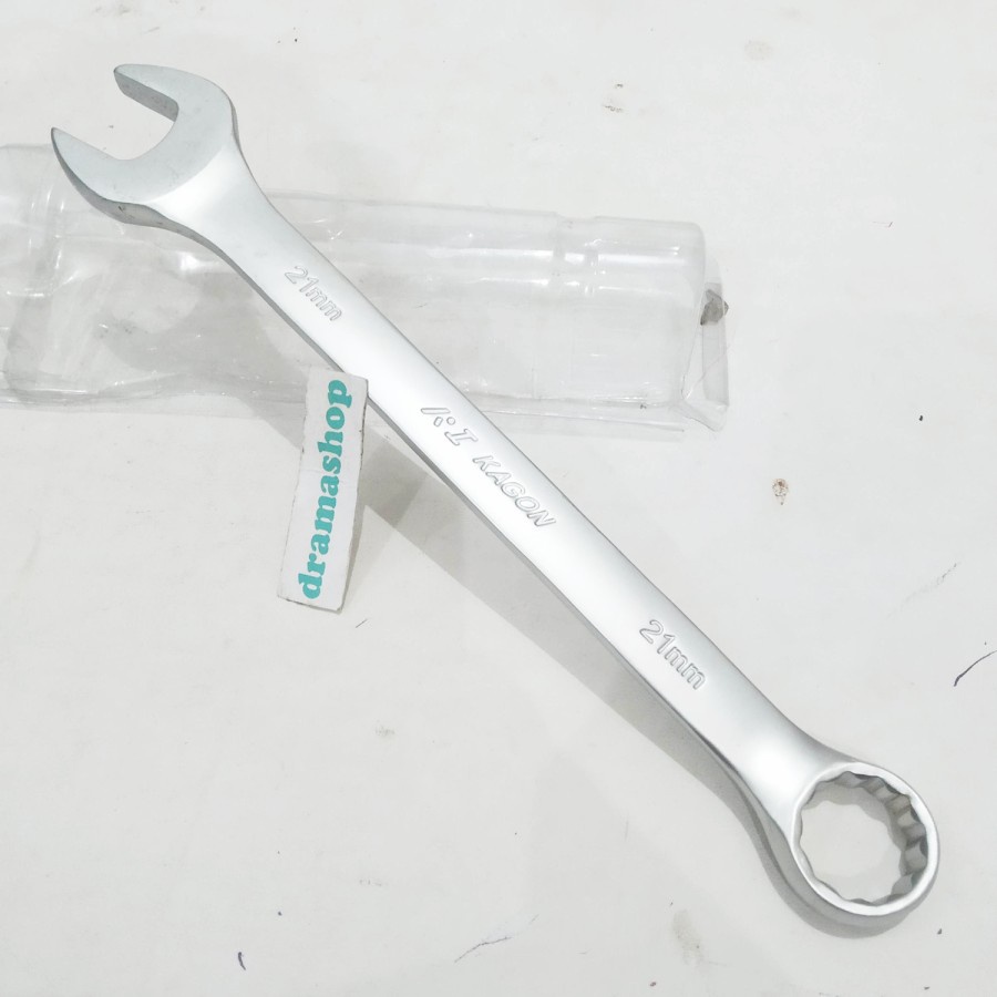 Combination Wrench Kunci Kombinasi Ring Pas 21mm CRV