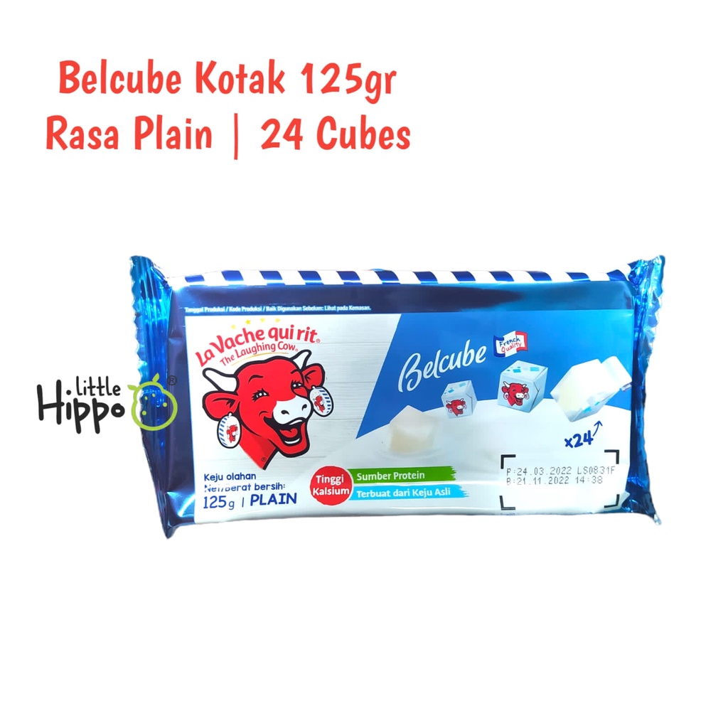 Belcube Keju Plain Baby Cheese Spread Belcubes Bayi Mpasi Lemak Mpasi Lemak Bayi Non Pengawet Anti GTM Mpasi Baby Bayi