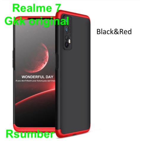 Realme 7 Hard Case Gkk Full Protection 360 Original