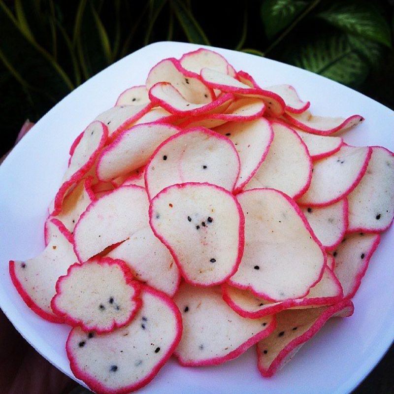 

krupuk buah naga
