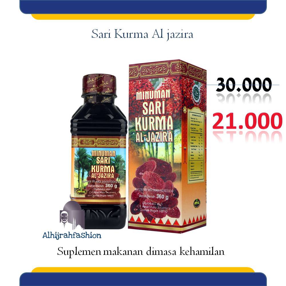 Sari Kurma Aljazira Nutrisi Ibu Hamil Herbal Dbd Menaikkan Trombosit Indonesia