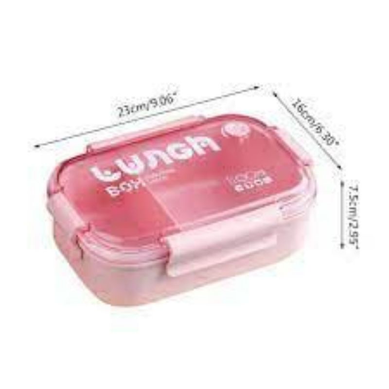 LUNCH BOX  BENTO / TEMPAT MAKAN 1100 ML / KOTAK BEKAL