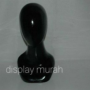 Manekin Kepala Fiber Alien Patung Display Wig Jilbab Syal - BH