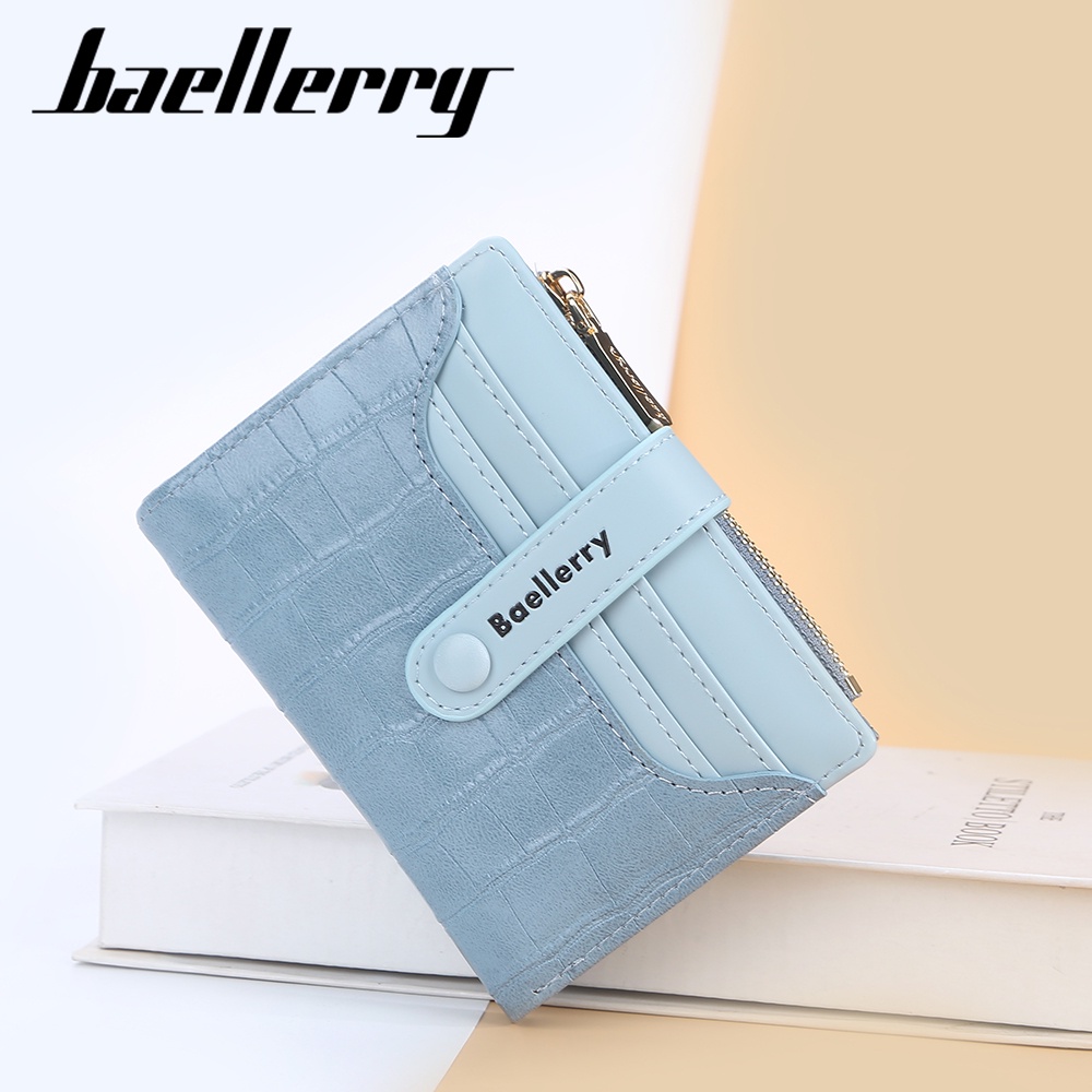 BAELLERRY N2363 Dompet Wanita Kecil Bahan Kulit PU Leather Premium WATCHKITE WKOS