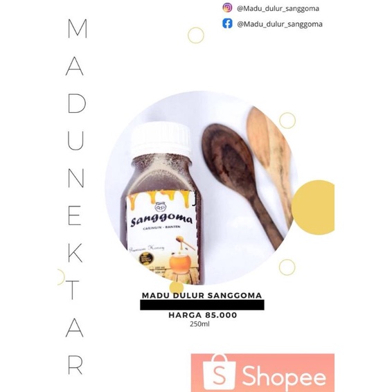 

madu odeng dulur sanggoma 250 ml