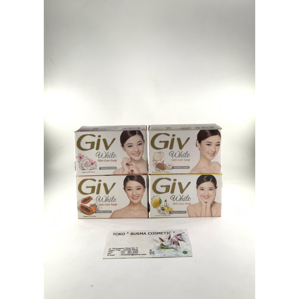 GIV WHITE SKIN CARE SOAP 76 GR