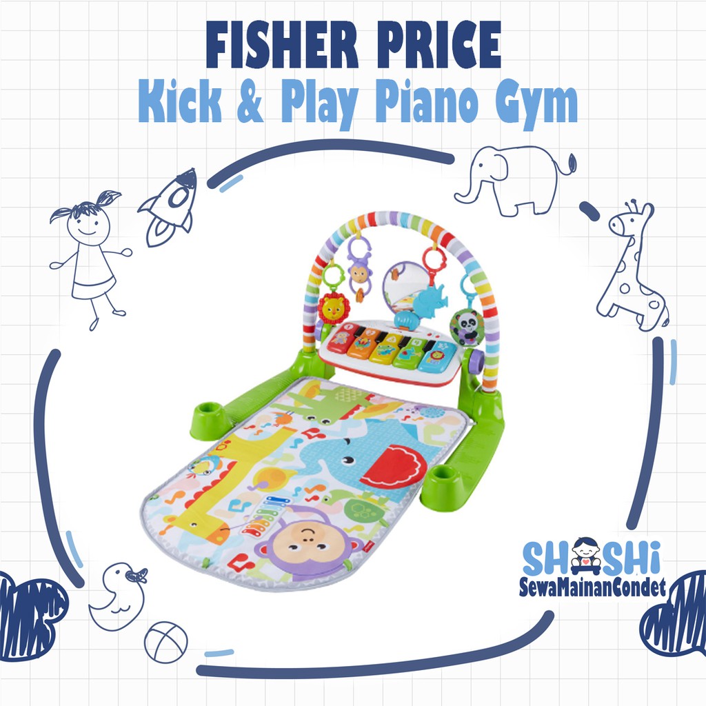 Sewa Fisher Price Kick &amp; Play Piano Gym