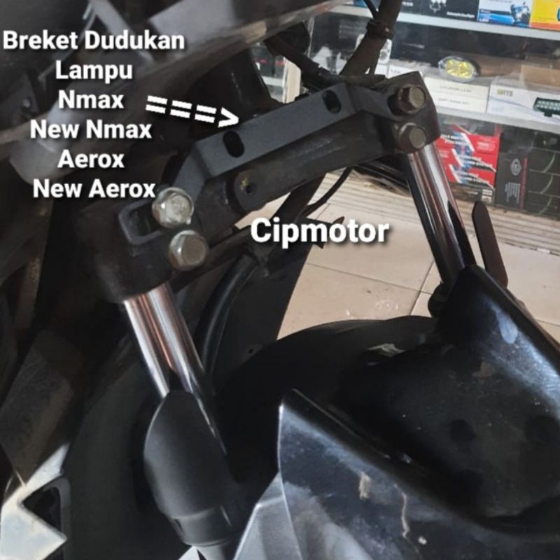 Breket Lampu Tembak Nmax aerox