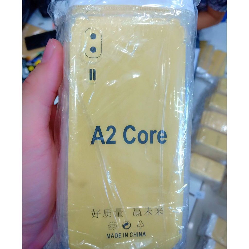 Anticrack Samsung A2 Core Case Jelly Bening Lembut Transparan Lentur Silikon Softcase Lentur