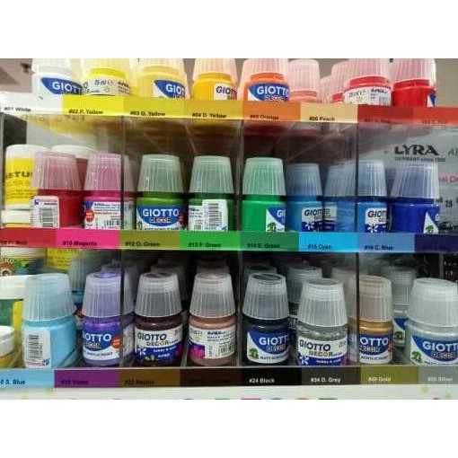 

ACRYLIC PAINT / CAT AKRILIK 25 ML GIOTTO KEMASAN BARU DISKON