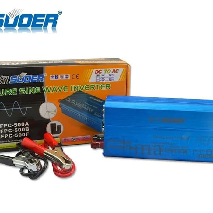 Inverter Pure sine wave SUOER 500Watt