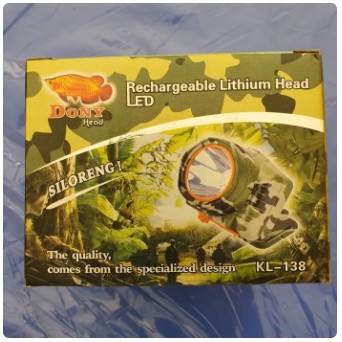 Senter kepala led dony