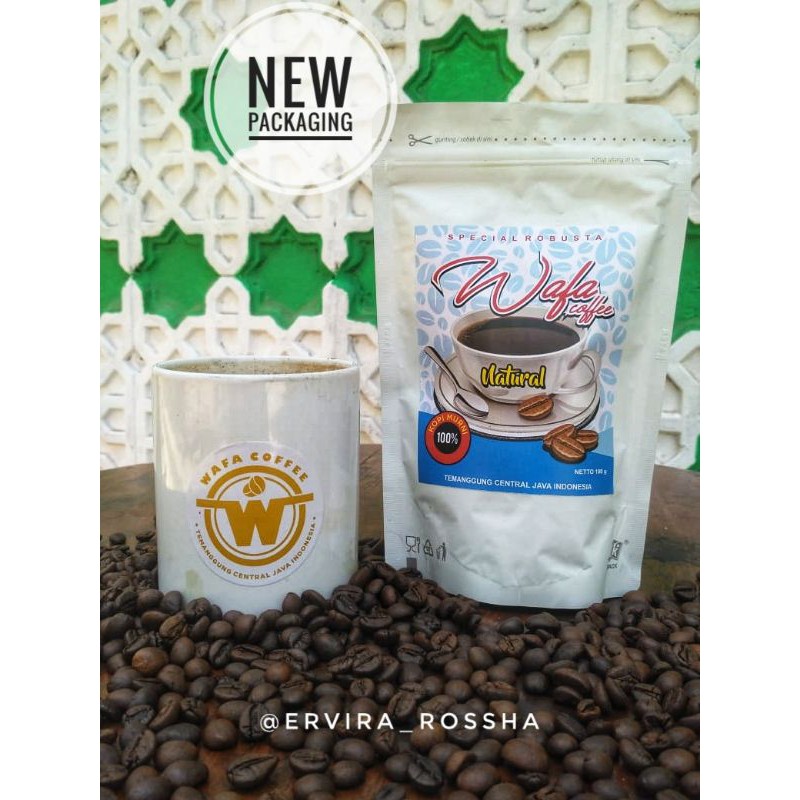 

WAFA COFFEE KOPI ROBUSTA SPECIAL NATURAL KOPI TEMANGGUNG PREMIUM, BUKTIKAN!