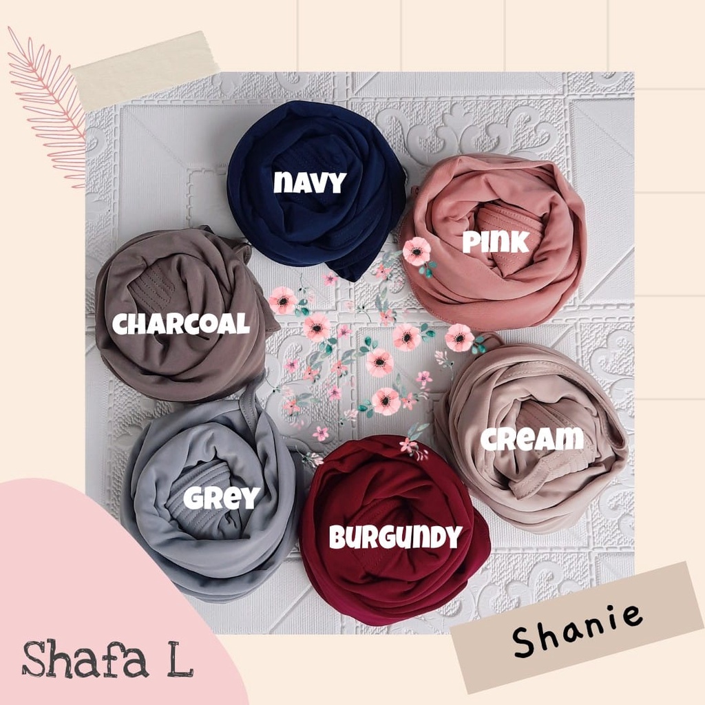 Jilbab Instant Premium by Shanie Warna Cream