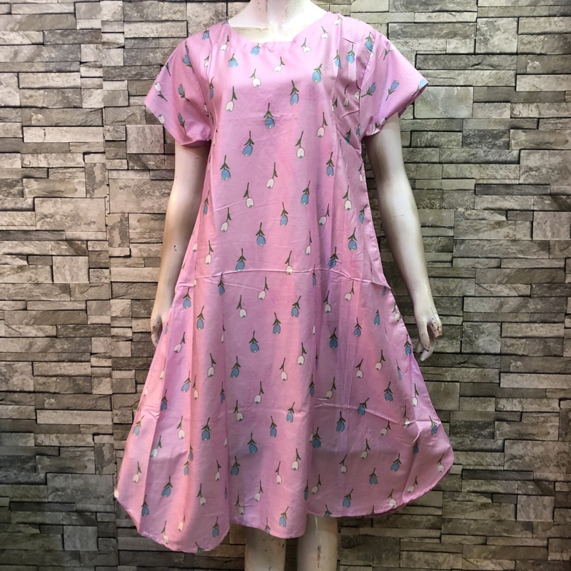 DASTER BALI MURAH MOTIF KEMBANG | BATIK AQILAH-OB 16