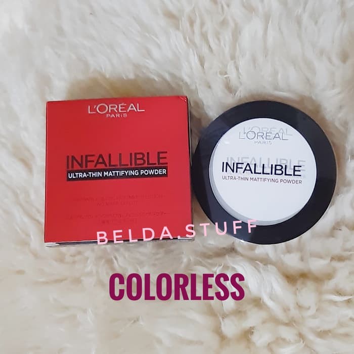LOREAL INFALLIBLE ULTRA THIN MATTIFYING POWDER/ BEDAK PADAT/
