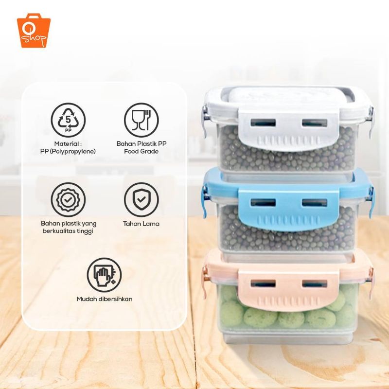 Food Container 240ml / Tempat Penyimpanan Makanan - Oxihom