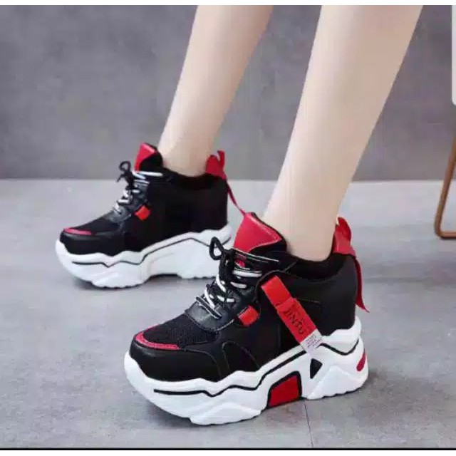 SEPATU SNEAKERS WANITA FASHION KOREA JINTU-4