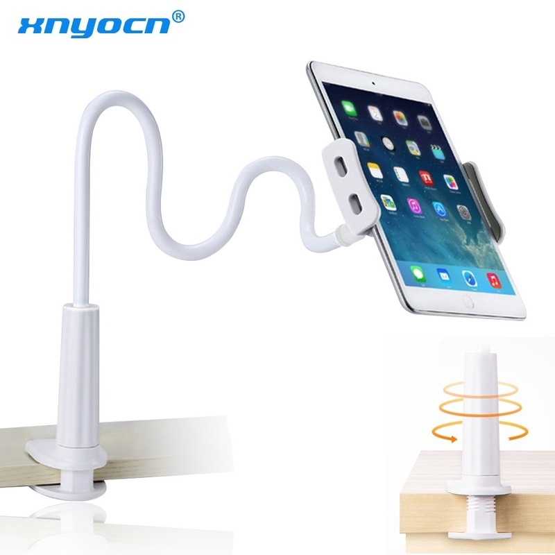 Meja Berdiri Universal Lengan Panjang Tablet Stand Holder untuk Samsung Ipad Air Mini Xiaomi Mipad Kindle 4.0 Sampai 11 Inch Ponsel &amp; Tablet Stand Holder