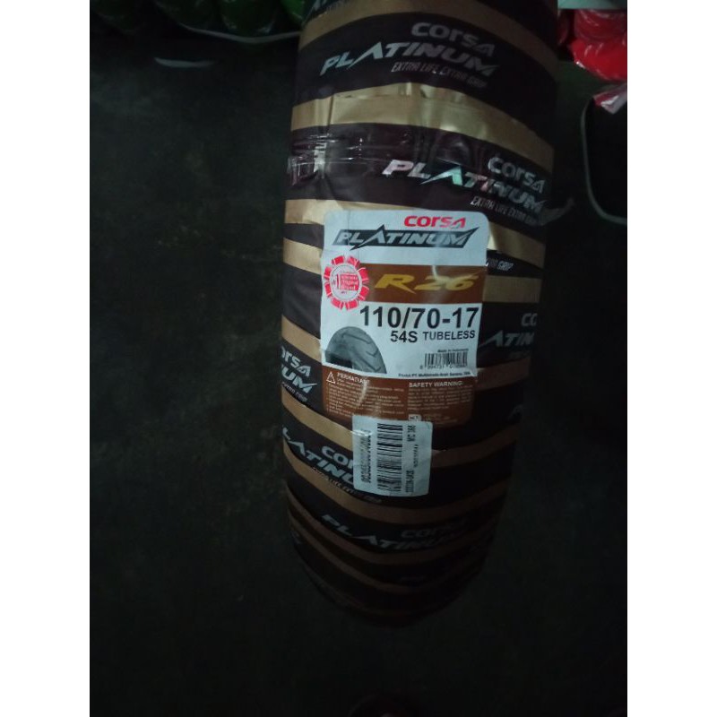 ban luar corsa 110/70-17 R26 tubbles  ok