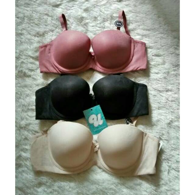 Jacquard Push Up Bra Pierre Cardin Original Full Label