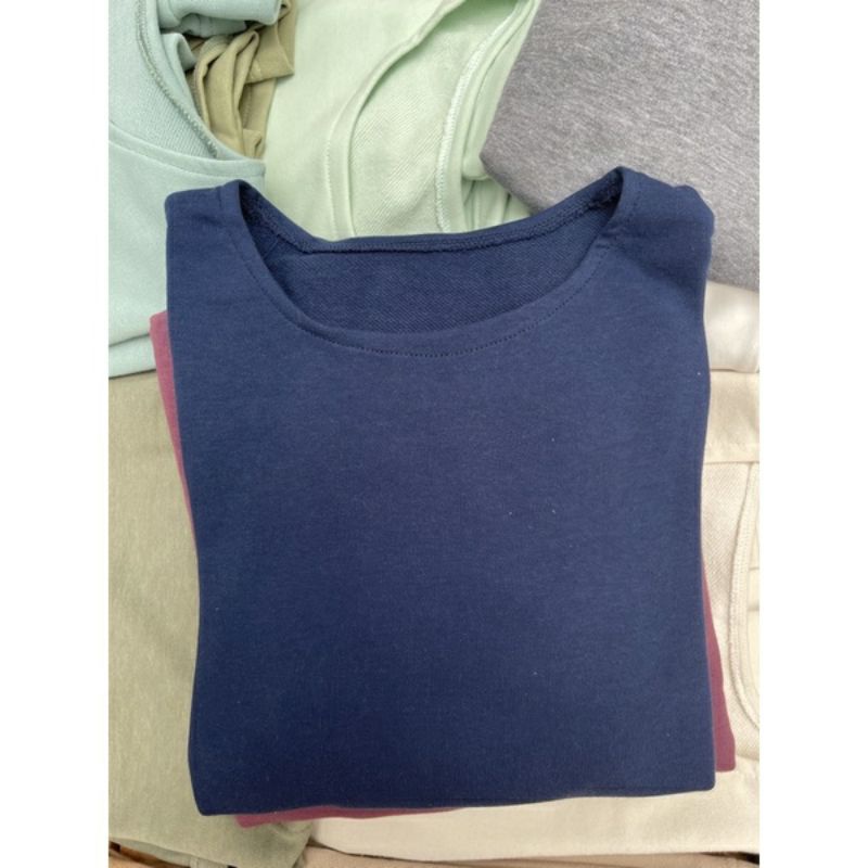 (zeyo) SWEATER OVERSIZE PREMIUM-NAVY
