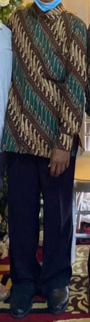 Atasan Batik Pria Lengan Panjang Kenongo Hem Padi Pekalongan M L Xl Xxl Batik Danabrata