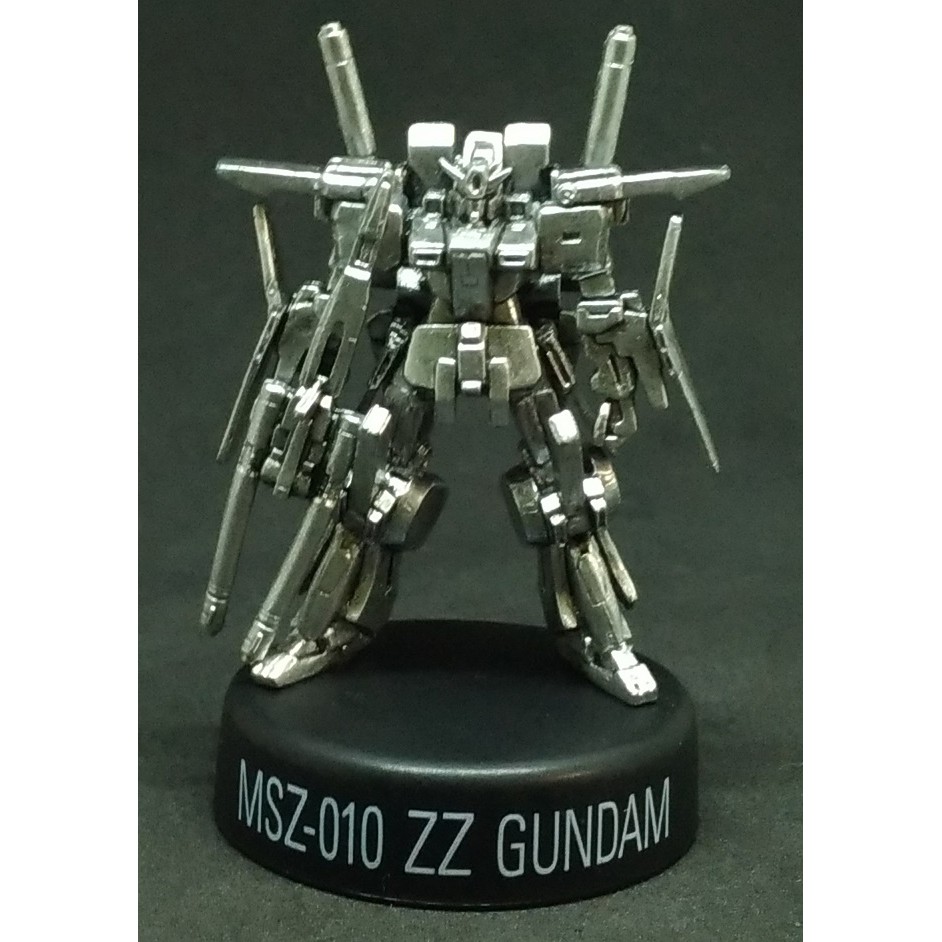 Gundam Mini Figure Selection ZZ Gundam Silver