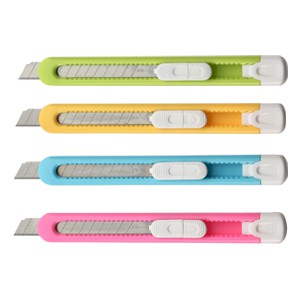 

CUTTER PISAU WARNA LUCU KECIL A-100 DELI 2054 PEMOTONG KERTAS A100