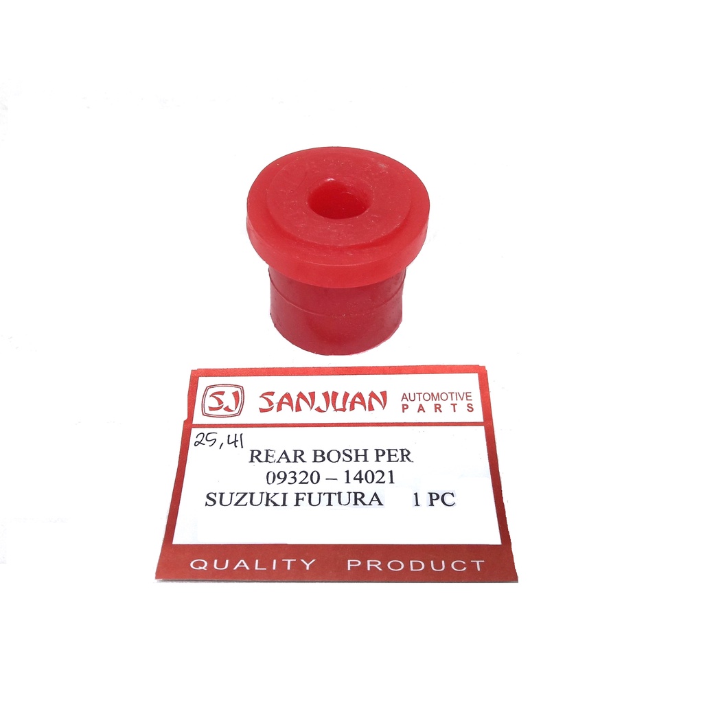 Bushing Spring Rubber Karet Rear Bosh Per Futura Merah Belakang 09320-14021 San Juan Karet Anting Pe