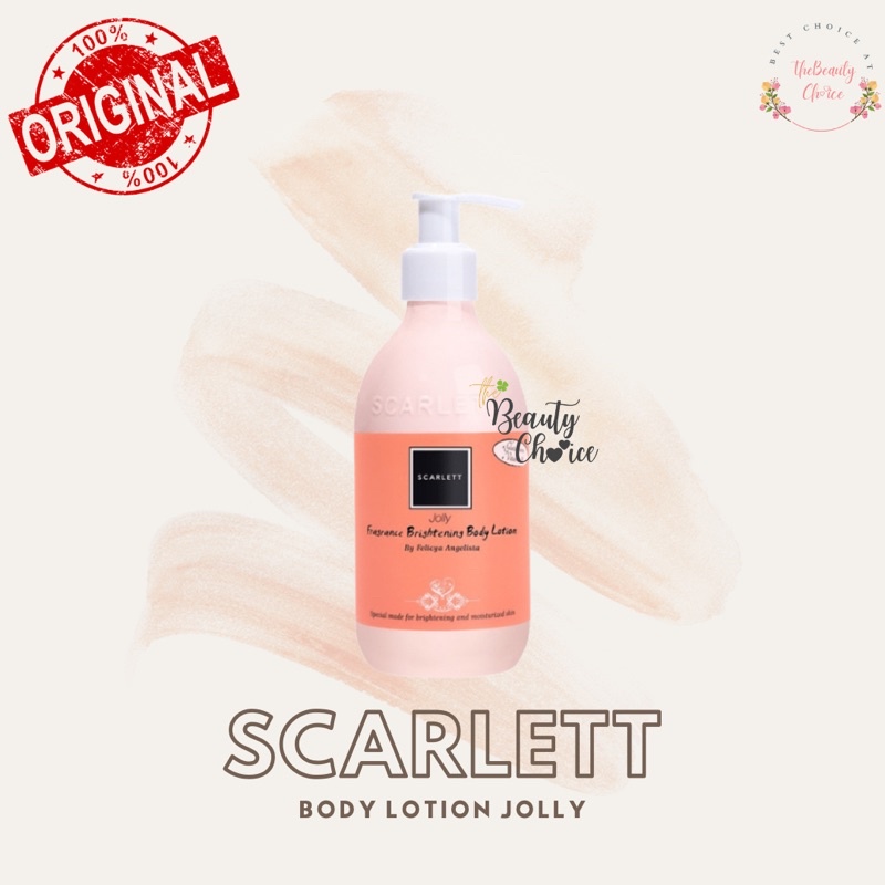 BPOM SCARLETT WHITENING BY FELICYA LOTION SHOWER GEL SCRUB SERUM JOLLY COFFEE POMEGRANATE BRIGHT-LOTION JOLLY