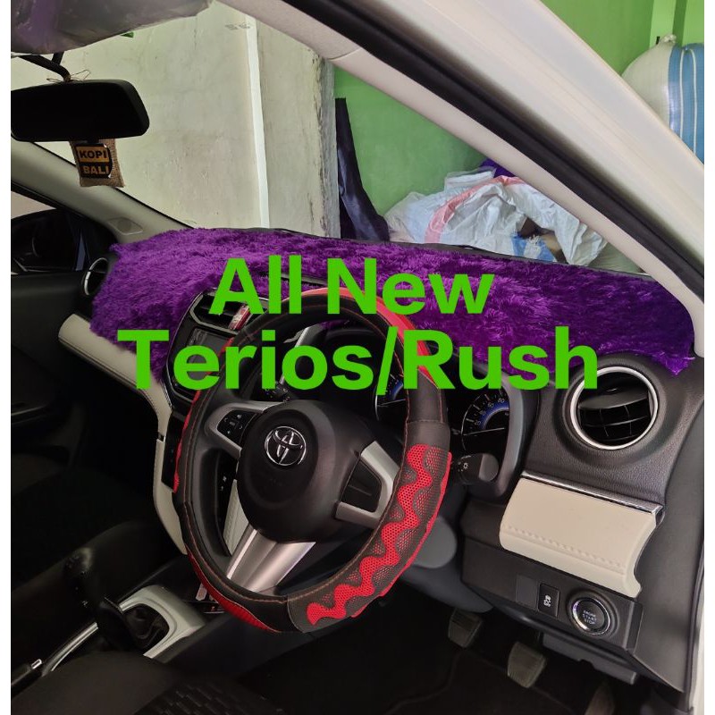 Alas Dashboard Mobil Costum All New Terios Rush Aksesoris Interior Mobil Tahun 2018