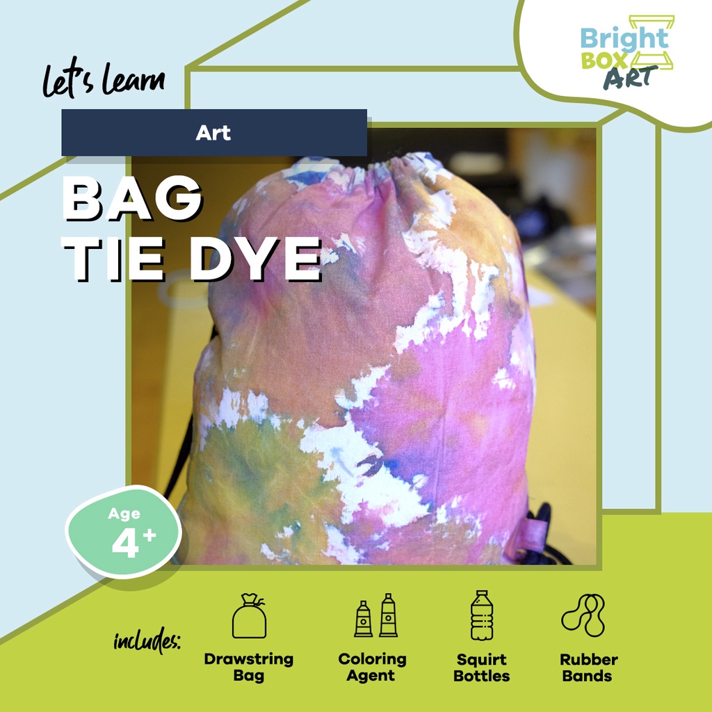 

DIY ART PROJECT - Bag Tie Dye