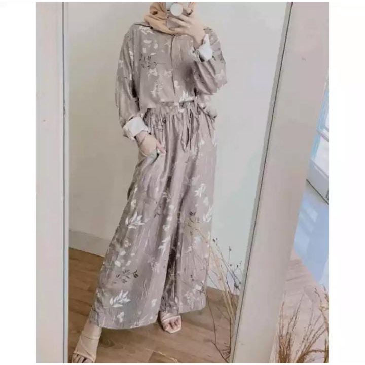 SETELAN ZULIA CELANA KULOT SETELAN KEKINIAN 2022