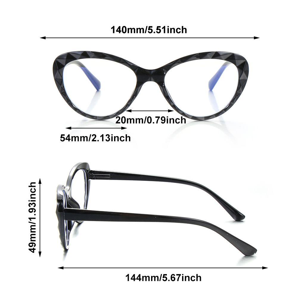 Nanas Kacamata Komputer Fleksibel Portable Ultra Ringan Resin Wanita Pria Eyeglasses