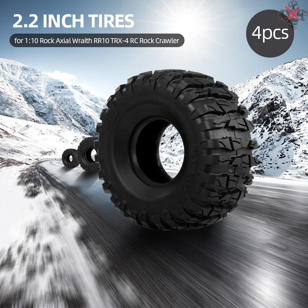 10 Inch Tires
 - 4pcs Ban Ukuran 2 2 Inch 133mm 1 10 Untuk 1 10 Rock Axial Wraith Rr10 Trx 4 Rc Rock Crawler Jeep Truck Shopee Indonesia
