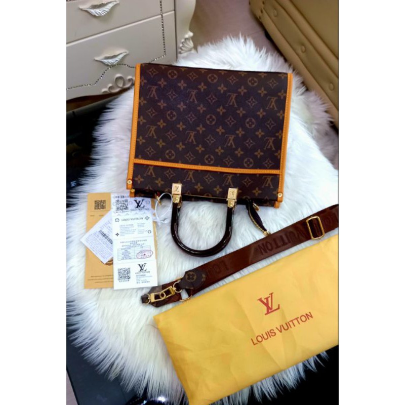 NEW LV TOTE MONO/ SUPER MIRROR 1:1/ADA NOSER/ REAL PIC / TAS BRANDED