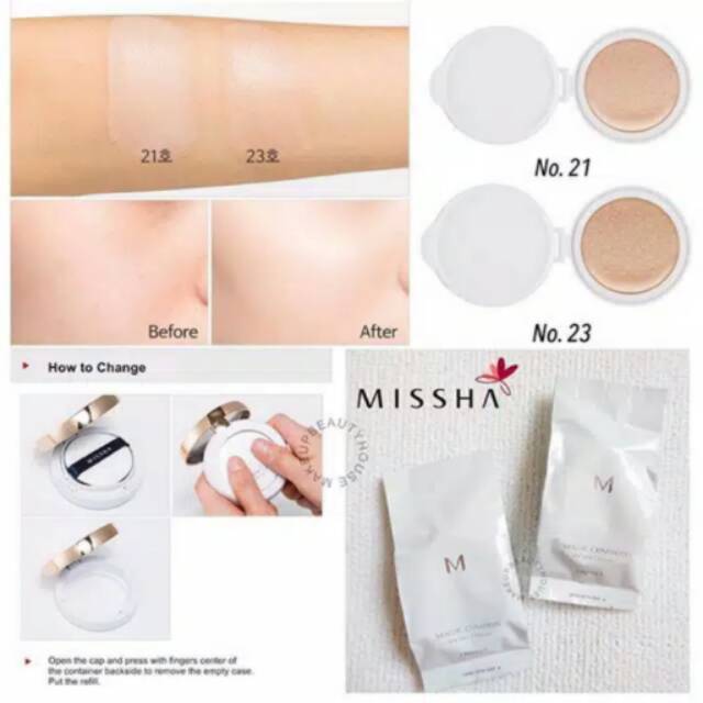 missha refill bb cushion