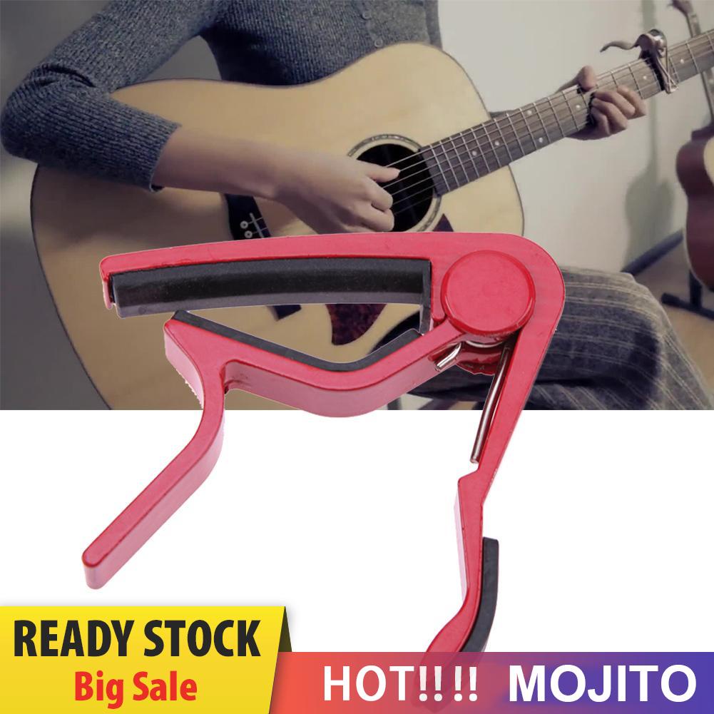 MOJITO Alloy Tune Clamp Key Trigger Capo for Acoustic Electric Guitar